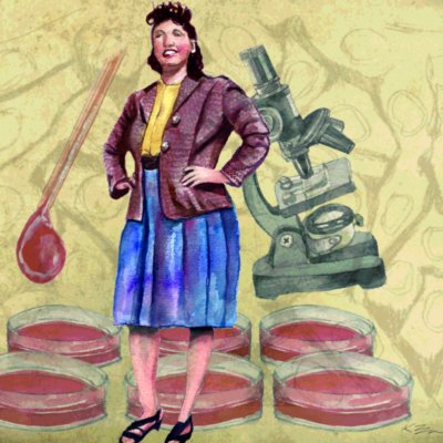 illustration of henrietta lacks